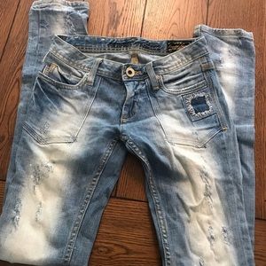 Limited Edition Express Distressed Jeans